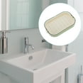thumbnail image 2 of Unique Bargains 1 Pc Soap Dish Double Layer Drain Soap Holder for Bathroom Green, 2 of 6