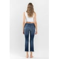 thumbnail image 2 of Flying Monkey - Stunned - Low Rise Raw Hem Crop Slim Straight Jeans - F5340, 2 of 10