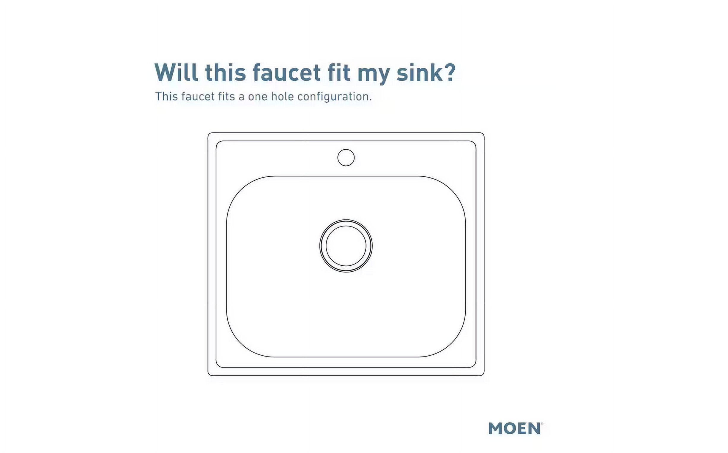 Moen Align Chrome One-Handle Pre-Rinse Spring Pulldown Kitchen Faucet