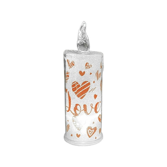 MXTPOV Flameless Candles, LED Candles for Valentine's Day Birthday Party Wedding, Battery Operated Candles, Love Candles, Home Decor, Gifts for Women