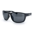 thumbnail image 4 of Choppers Wrap Sunglasses for Men UV400 Polycarbonate Lens Lightweight Sport Fit Durable Frame Driving Outdoor Eyewear Grey Metalic Frame - Black Lens, 4 of 7