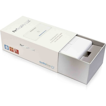 PerfectDry LUX Automatic Hearing Aid UV-C Disinfecting and Cleaning System by Quest