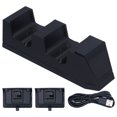 thumbnail image 1 of Soporte de carga del controlador Cargador de controlador de 2 unidades con 2 baterías recargables para Xbox One SND‑400, 1 of 10