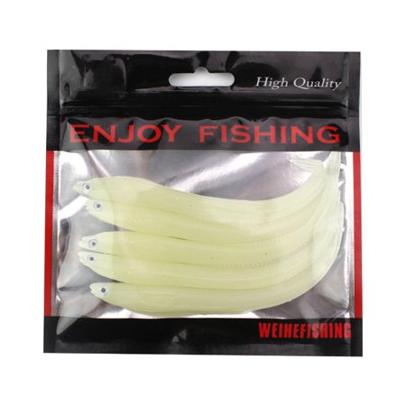 Pack of 5 Soft Fishing Lures Fishing Accessories Fishing Minnow Baits for Pike Swimbait 14cm 6.3g Artificial Lures
