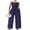 Navy, variant on Jumpsuits for Women One Piece Jumpsuit Wide Leg Sleeveless Crewneck Casual Dressy Womens Romper Jumpers With Pockets Summer Vacation Outfits 2026