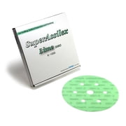 Eagle Abrasives, Inc. KOVAX Super Assilex 193-2547 Sanding Disc, 6 in, 7 Holes, 1000 Grit, Super-Tack Attachment, Lime