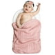 thumbnail image 1 of Mantas envolventes para bebés y niños, mantas envolventes de felpa tejidas para recién nacidos, saco de dormir de Color rosa, 1 of 5