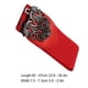 thumbnail image 4 of Cinturón para mujer Minnieouse Estilo vintage Rojo antiguo con hebilla, 4 of 6