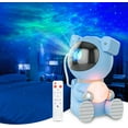 thumbnail image 1 of Proyector de luz de astronauta, proyector de galaxia para dormitorio, proyector de estrellas con lámpara de luna, luz nocturna LED de nebulosa para niños, decoración de habitación, fiesta, regalo, 1 of 5
