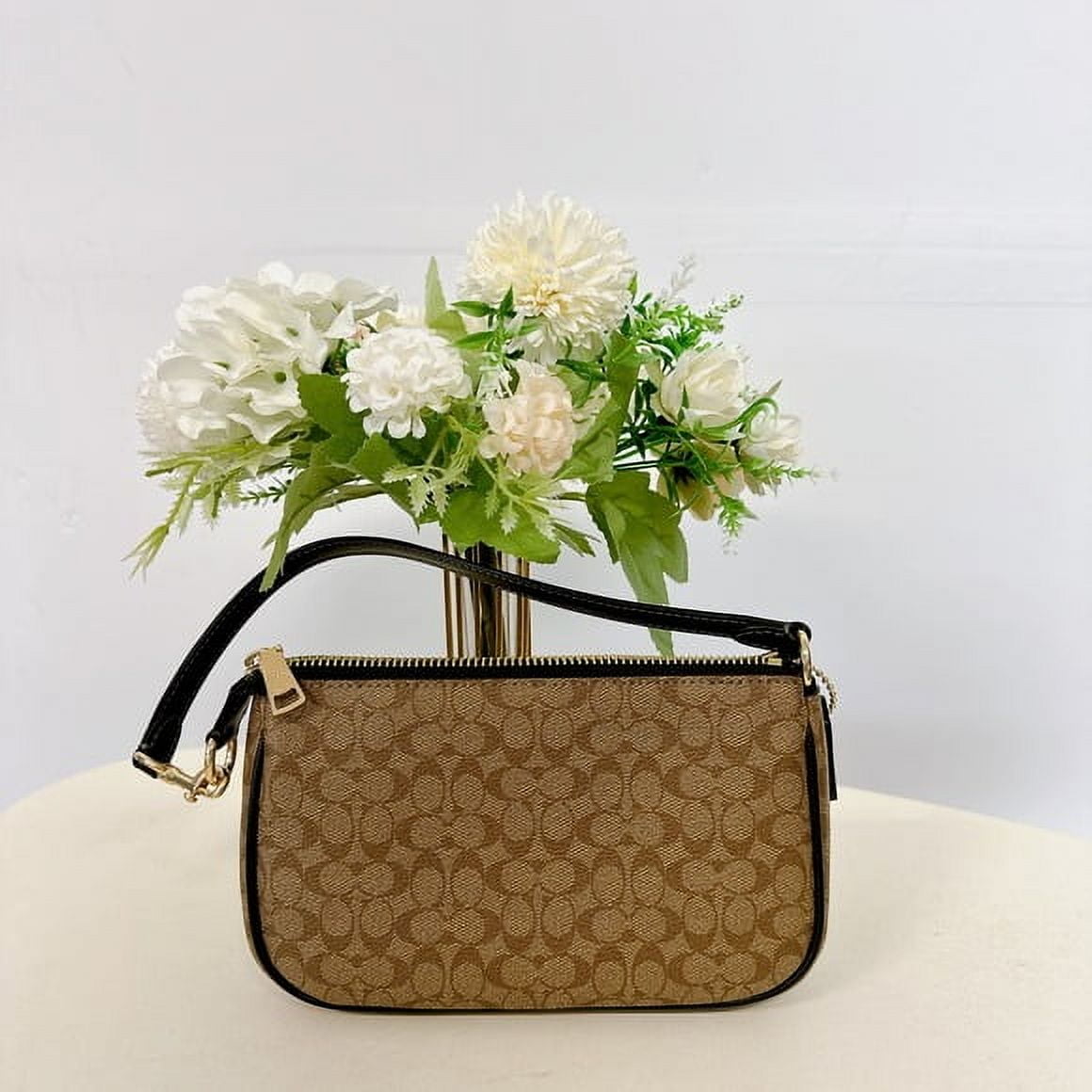 Coach CS445 Nolita 19 In Colorblock Signature Canvas IN
