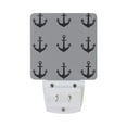 thumbnail image 5 of Yayeee LED Night Light for The Home Plug in With Light Sensors 2 Pack, Anchor Pattern, 5 of 6