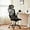 Black, variant on YEXJ Home Office Desk Chair, Computer Meshchair Ergonomic Taskchair with Lumbar Support Executive Swivel Mid Back for Adults
