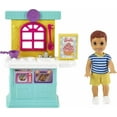 thumbnail image 5 of Barbie Skipper Babysitters Inc. Accessories Set With Small Toddler Doll & Kitchen Playset, Plus Dessert Mix Box, Bowl & Spoon, Gift For 3 To 7 Year Olds, 5 of 6