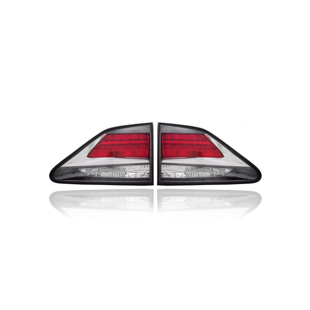 Tail Light Assembly - Compatible/Replacement for '13-15 Lexus RX350/RX450h (Canada Built) - Inner On Liftgate - Pair, Left Driver + Right Passenger Set - 815800E040, 815900E050