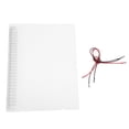 thumbnail image 1 of Loose Leaf Binder Cover Refillable Notebook Shell Translucent Planner Binder Cover, 1 of 8