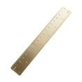 thumbnail image 2 of S SERENABLE brass scale ruler Portable Thickened Engineers 18cm Ruler, 2 of 7