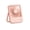 Pink Blush, variant on Mainstays 4" 3-Speed Portable Rechargeable Foldable Fan with Lighted Button, Black, Model#FN1041NBK, New 2026 Model
