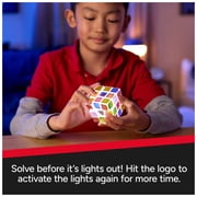 Rubik’s Cube, Pulse Cube, Light-Up Brain Teaser Puzzle, for Ages 8 & Up