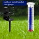 thumbnail image 5 of Pluviómetro con soporte, herramienta de medición de precipitaciones para jardín, medidor de precipitación con instalación sencilla, monitorización meteorológica para el patio, lectura precisa,, 5 of 8
