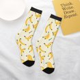 thumbnail image 4 of Goofa Banana Pattern Children's Crew Socks, Kids' Daily Wear and Sports Socks, Breathable Socks, Sports Socks, Moisture-Wicking Socks for Children, 4 of 6