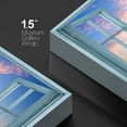 thumbnail image 4 of wall26 Canvas Print Wall Art Window View Vibrant Sunset Tropical Ocean Horizon Wilderness Nature Photography Realism Scenic Landscape Colorful Multicolor for Living Room, Bedroom, Office - 16"x2, 4 of 5