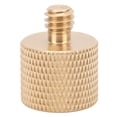 thumbnail image 1 of Adaptador de tornillo de latón de 1/4 de pulgada macho a 3/8 de pulgada hembra Adaptador de tornillo reductor de rosca de trípode, 1 of 14