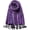 Purple Black, variant on Pashmina Feel Shawls Wraps for Women  Scarf Soft Silky Reversible Men Scarves