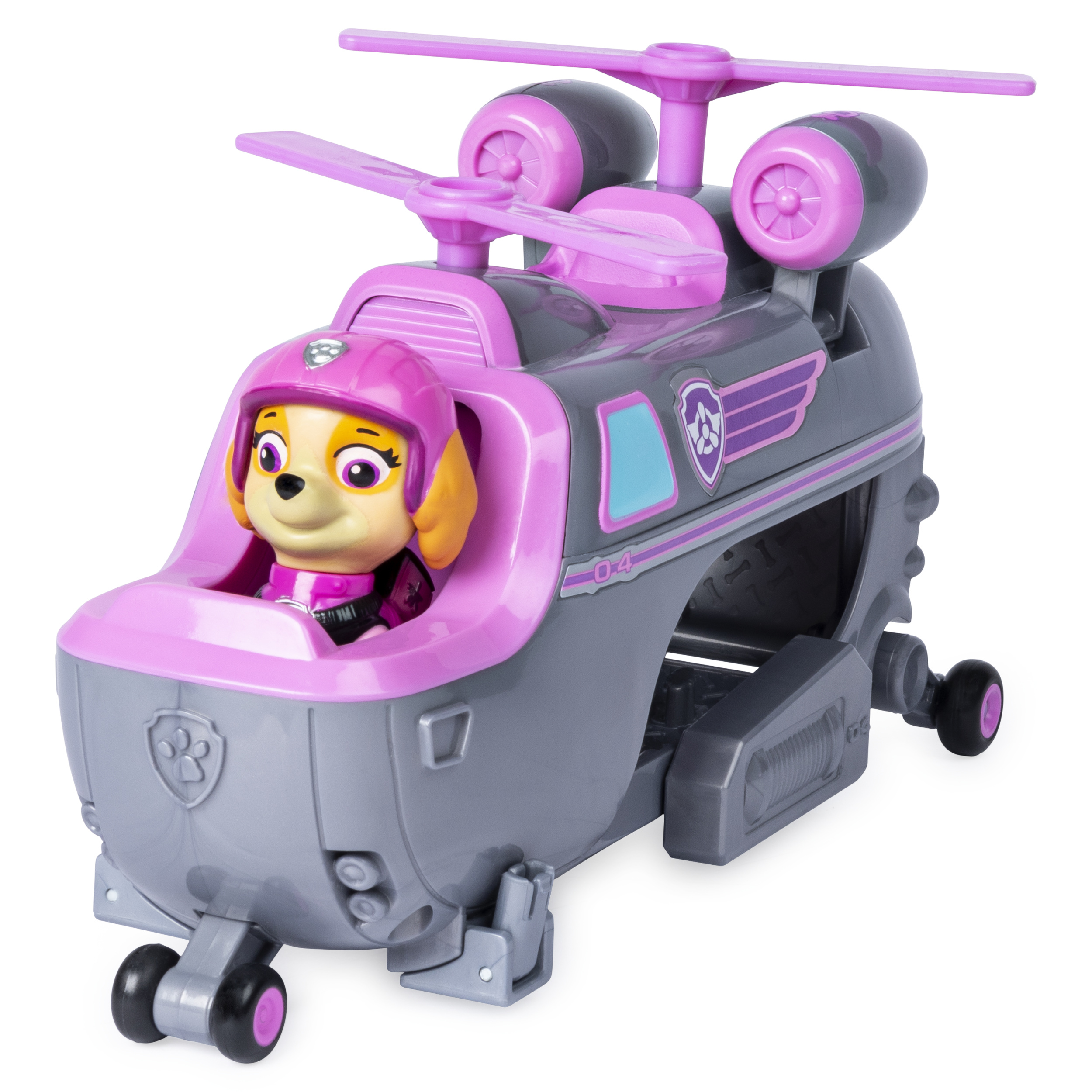 Paw Patrol Ultimate Rescue - Skye’s Ultimate Rescue Helicopter with Moving Propellers and Rescue Hook, for Ages 3 and Up - image 5 of 6
