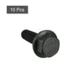 thumbnail image 3 of M6x20mm Hexagonal Brida Pernos, 10uds 10.9 Grado Carbono Acero Hexagonal Cabeza Tornillos, 3 of 5