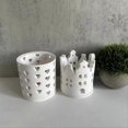 thumbnail image 3 of Gypsum silica gel mold House ring candlestick mold B, 3 of 5