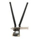 thumbnail image 1 of Adaptador De Red Inalámbrico, Adaptador De Tarjeta De Red Estable De 5400Mbps PCIEx1 MT7925 Compatible Con MU MIMO Tri Band Para Computadora Portátil, 1 of 7