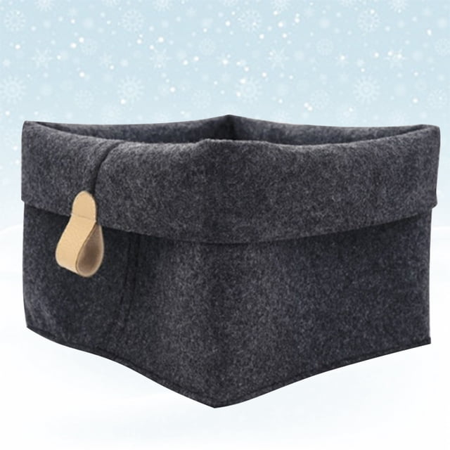 HOOWIFFY Cesta Para Almacenamiento De Escritorio Con Simple Para Artículos Varios