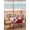 Red White Green, variant on Outdoor Tablecloth with Umbrella Hole and Zipper, Red Snowman Christmas Rectangle Table Cloth 60x102 Inch Waterproof Tablecloth, Xmas Snowflake Birds Berry Winter Picnic Table Cover for Patio Camping