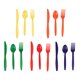 thumbnail image 2 of 15 unids/set vajilla de plástico portátil cuchara tenedor cuchillo fiesta Camping cubiertos Ndcxsfigh Nuevos Originales, 2 of 6