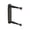 Black, variant on PSVFUJZ Clothes Hanger Rack,Telescopic Drill and No Drill Installation Coat Rack Wall Mount Organizer Space Saving Laundry Storage Rack for Balcony Room Closet Wardrobe Household