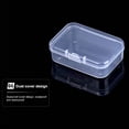 thumbnail image 3 of PFDDRW New Mini Square Clear Plastic Small Box Jewelry Storage U7Q6 Beads, 3 of 8