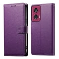 thumbnail image 1 of Funda para FOXDOCK Motorola Edge 50 Fusion– Cuero Premium, 3 ranuras para tarjetas, Protección contra impactos, 1 of 5