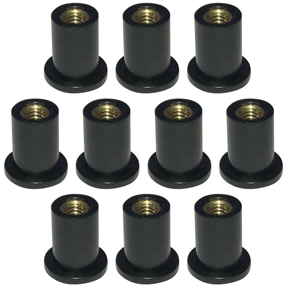 10 Pcs Windshield Nut Motorcycle Accesorios De Motocicleta Accesorios Para Motocicletas
