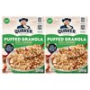 (2 pack) Quaker Puffed Granola Apple Cinnamon, 17 oz
