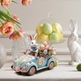 thumbnail image 2 of YWIYIUD Easter Decorations Colorful Easter BunnyTabletop Ornament,Spring Fashion Decorative Sculpture Figurine 2D Acrylic for Home Kitchen Easter Party,Birthday Gifts for Women 2PCS, 2 of 9