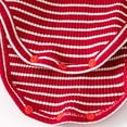 thumbnail image 7 of Newborn Onesies Dresses 0-3 Months Girls Ruffle Hem Tulle Striped Sweater Dress Long Sleeve Fall Casual Cute Baby Outfits Red 6 Months, 7 of 7