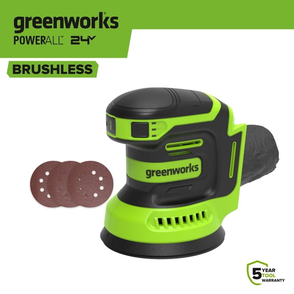 Greenworks 24V Orbital Sander Tool Only Model OS325A4