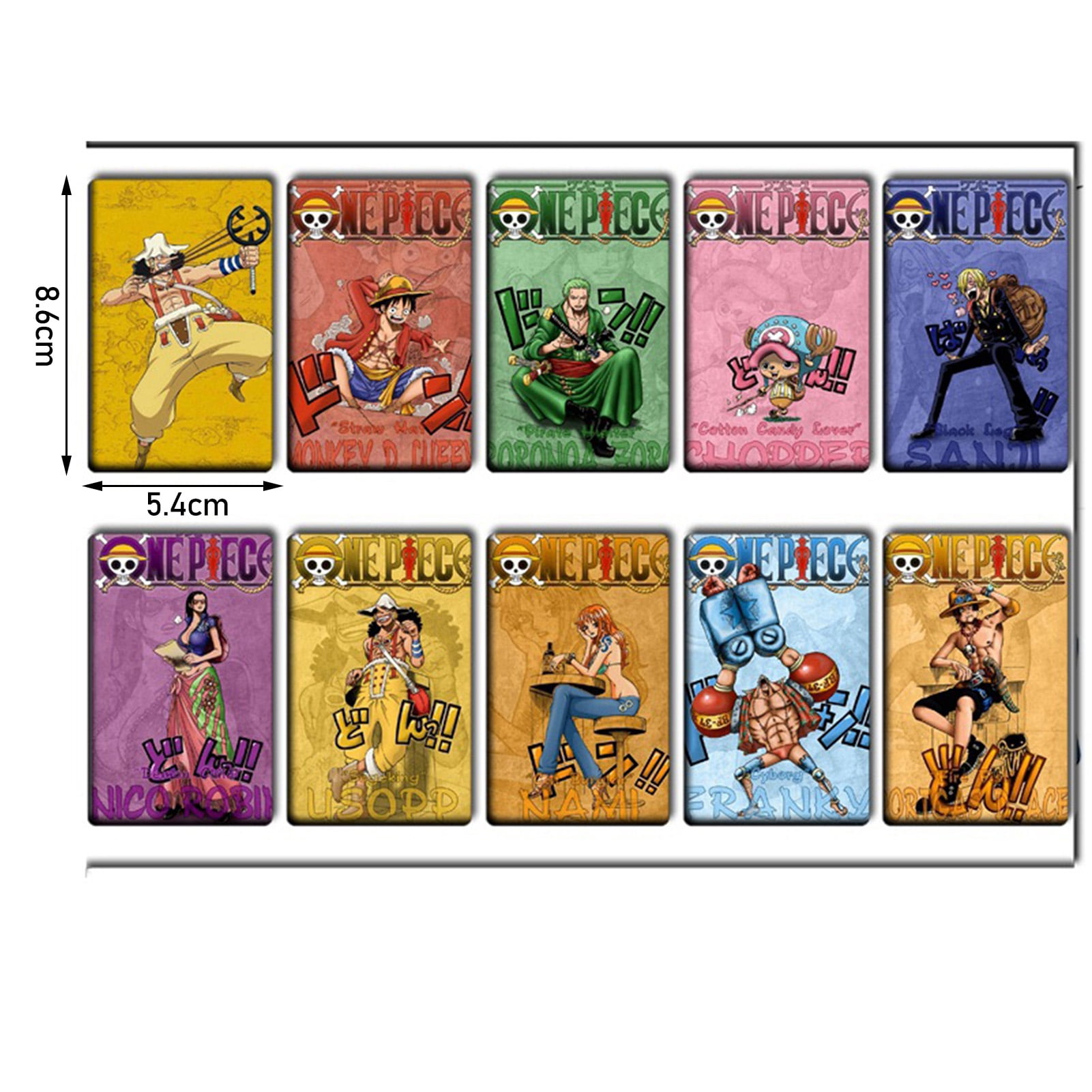 FeiraDeVaidade 10PCS Anime Crystal Cards Stickers Photocard LOMO Cards  Cosplay Manga Stickers Gift for Anime Fans - Walmart.com