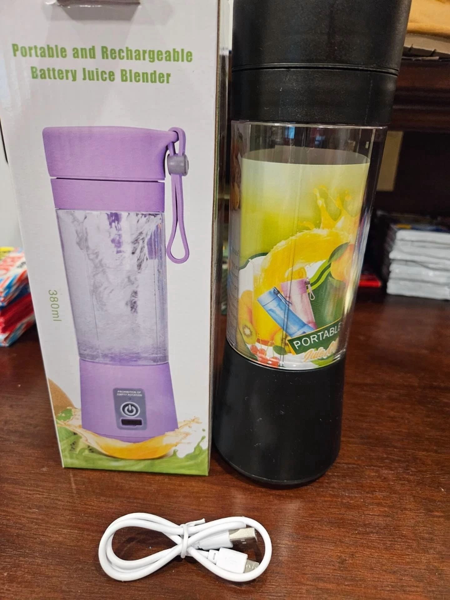CIRCLE- Portable Blender Juicer Cup Usb Rechargeable Smoothies Mixer Fruit Machine