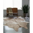 Loloi II Bryce Faux Cowhide Taupe / Champagne Area Rug