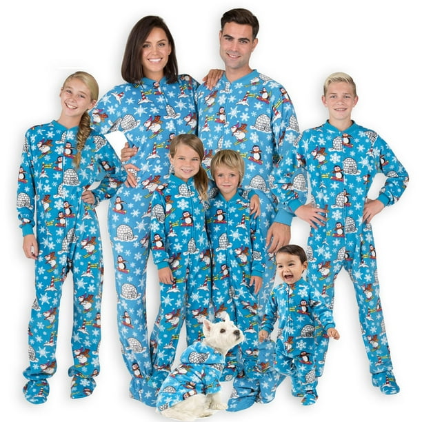 Footed Pajamas - Footed Pajamas - Family Matching Arctic Playground ...