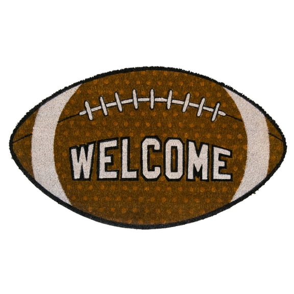 Briarwood Lane Fall Coir Doormat 30x18 Football Natural Fiber For Fall Coir Doormat