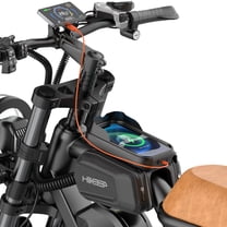 GlobalKeep Cycling Handlebar Storage Bag | Waterproof, Large Capacity, Adjustable | For Phone, Keys & Bike Accessories