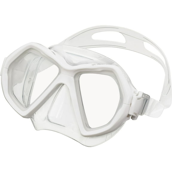 Reef Tourer Adult X-Plore 2-Window Snorkeling Mask, White