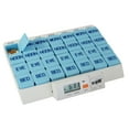thumbnail image 4 of e-pill 7-Day Large Pill Organizer Set with Seven (7) Pillboxes  4 Alarm Timer, Blue, 4 of 8